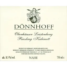 Oberhauser Leistenberg Riesling Kabinett