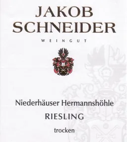 Weingut Jakob Schneider Niederhauser Hermannshohle Riesling Trocken