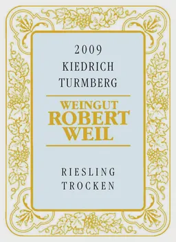 Qualitatswein Trocken Kiedrich Turmberg