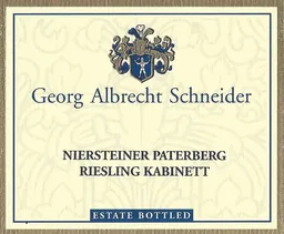 Georg Albrecht Schneider Niersteiner Paterberg Riesling Kabinett