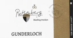 Gunderloch Nackenheimer Rothenberg Riesling Grosses Gewachs