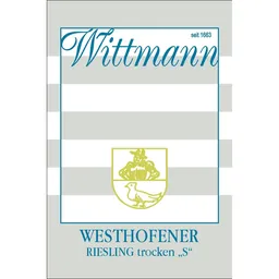 Qualitatswein Trocken Rheinhessen Westhofener S