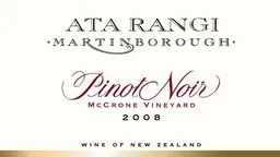 Martinborough McCrone Block Pinot Noir