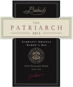 Babich Gimblett Gravels The Patriarch