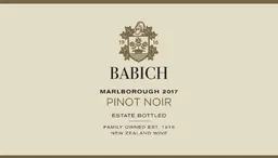 Babich Marlborough Pinot Noir