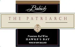 Babich The Patriarch Hawke's Bay Red