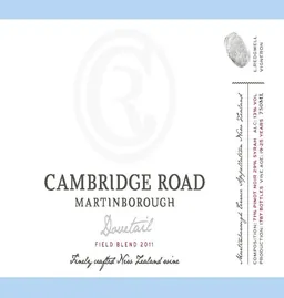 Cambridge Road Vineyard Dovetail Pinot Noir Syrah