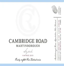 Cambridge Road Vineyard Syrah