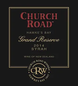 Church Road Winery Grand Reserve Syrah