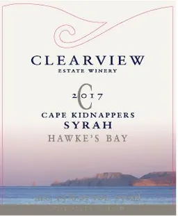 Clearview Estate Winery Cape Kidnappers Syrah