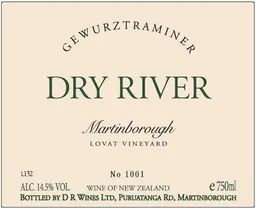 Dry River Wines Lovat Gewurztraminer