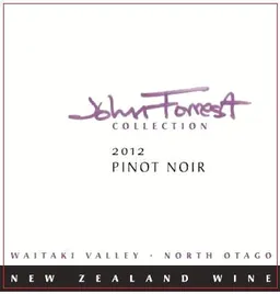 Waitaki John Forrest Collection Pinot Noir