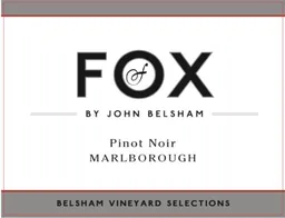 Fox by John Belsham Vineyard Selections Pinot Noir