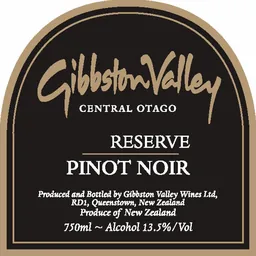 Gibbston Valley Gibbston Reserve Pinot Noir