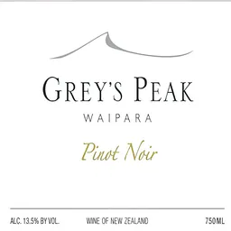 Grey's Peak Pinot Noir