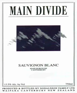 Main Divide Sauvignon Blanc