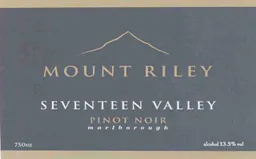 Seventeen Valley Pinot Noir