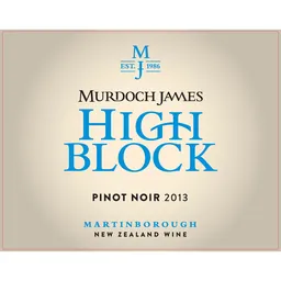 Murdoch James High Block Pinot Noir