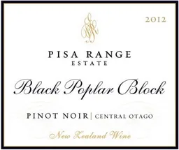 Black Poplar Block Pinot Noir