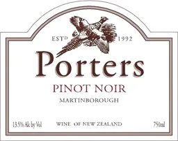 Porters Pinot Pinot Noir