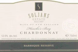 Barrique Reserve Chardonnay