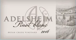 Adelsheim Bryan Creek Vineyard Pinot Blanc