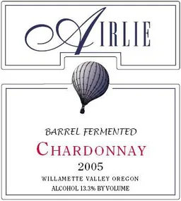Airlie Barrel Fermented Chardonnay