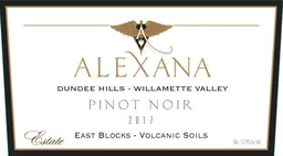 Alexana East Blocks Volcanic Soils Pinot Noir