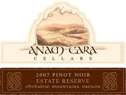 Anam Cara Estate Reserve Pinot Noir