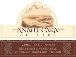 Anam Cara Heather's Vineyard Pinot Noir