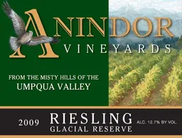 Anindor Vineyards Glacial Reserve Riesling