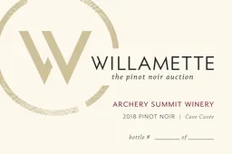 Archery Summit Winery Cave Cuvee Pinot Noir