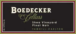Boedecker Cellars Shea Vineyard Pinot Noir
