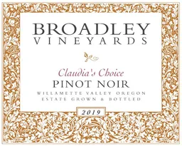 Broadley Claudia's Choice Pinot Noir