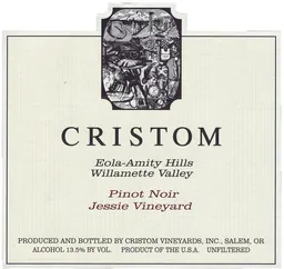 Cristom Vineyards Jessie Vineyard Pinot Noir