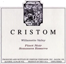 Sommers Reserve Pinot Noir