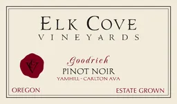 Elk Cove Vineyards Goodrich Vineyard Pinot Noir