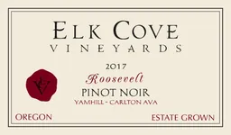 Elk Cove Vineyards Roosevelt Pinot Noir