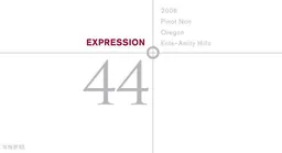 Expression 44 Pinot Noir