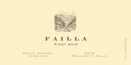Failla Seven Springs Vineyard Pinot Noir