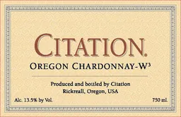 Citation W3 Chardonnay