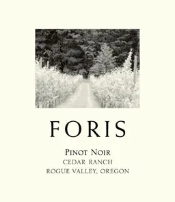 Foris Vineyards Winery Cedar Ranch Pinot Noir
