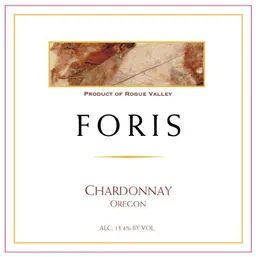 Foris Vineyards Winery Chardonnay