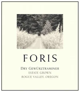 Foris Vineyards Winery Dry Gewurztraminer