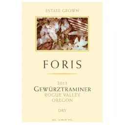 Foris Vineyards Winery Gewurztraminer