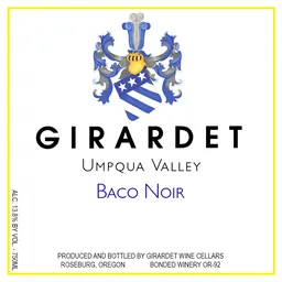 Girardet Wine Cellars Girardet Baco Noir