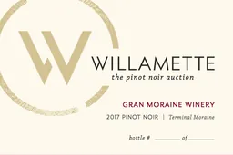 Gran Moraine Pinot Noir Terminal Moraine
