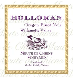 Meute de Chiens Vineyard Pinot Noir