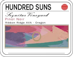 Sequitur Vineyard Pinot Noir