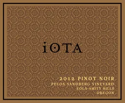 iOTA Pelos Sandberg Vineyard Pinot Noir